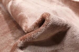 Handloom Blush Pink Viscose Rug – 6' x 9' | Luxury Silk-Look Area Rug - Image 4