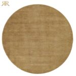 handmade round wool rug