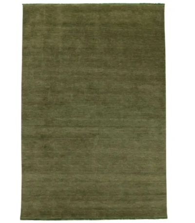 olive green rug